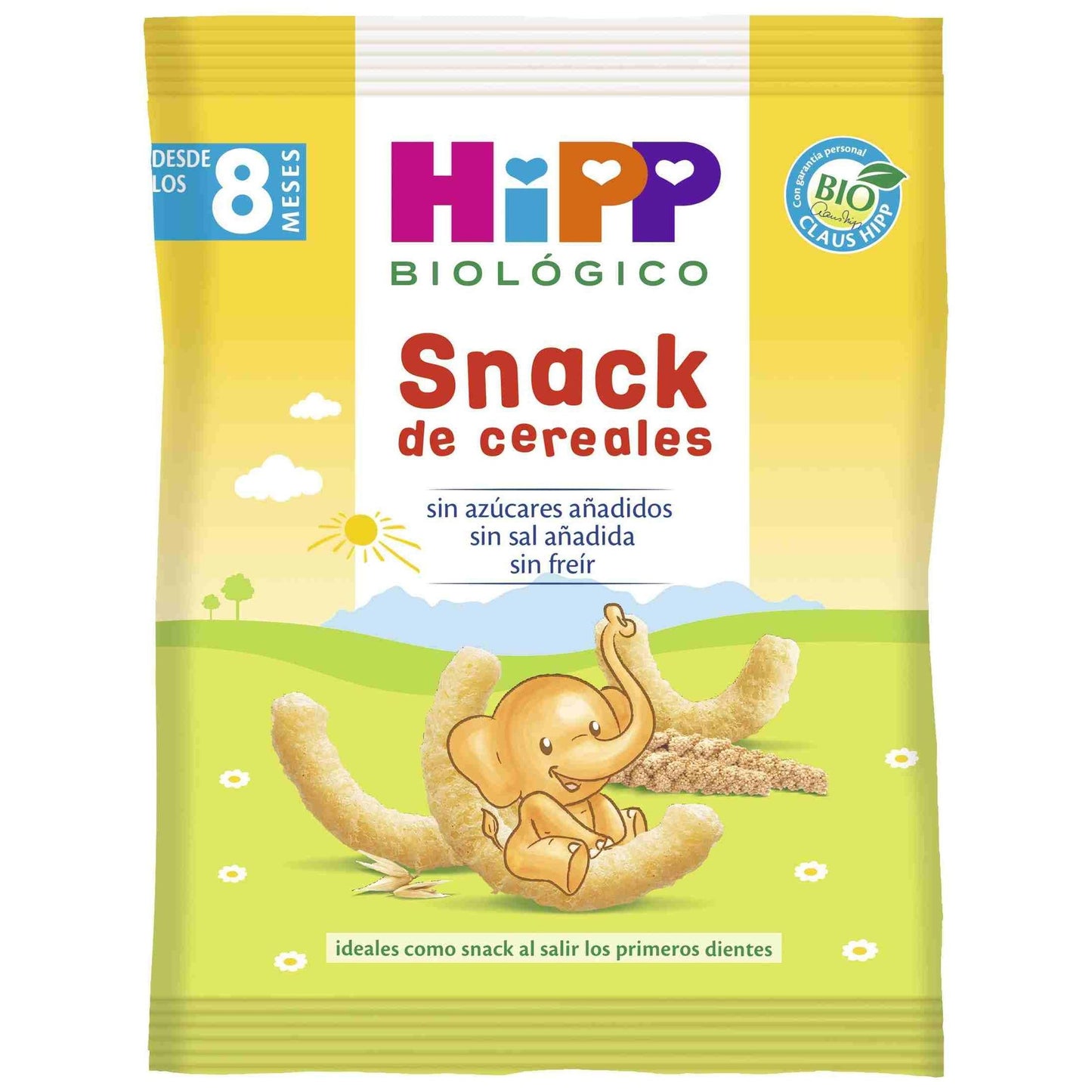 Organic worm-shaped cereal snack +8 months HiPP 30 g
