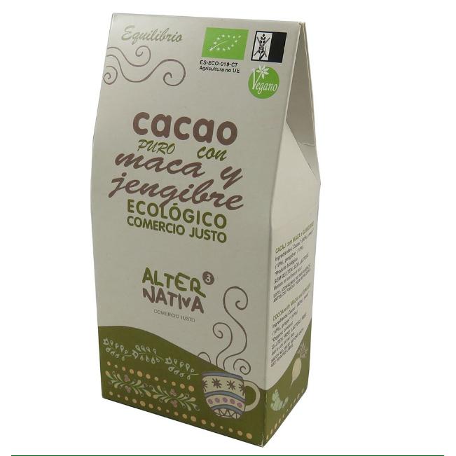 Equilibrio Pure Cocoa with Maca and Ginger, Alternativa, 125 g