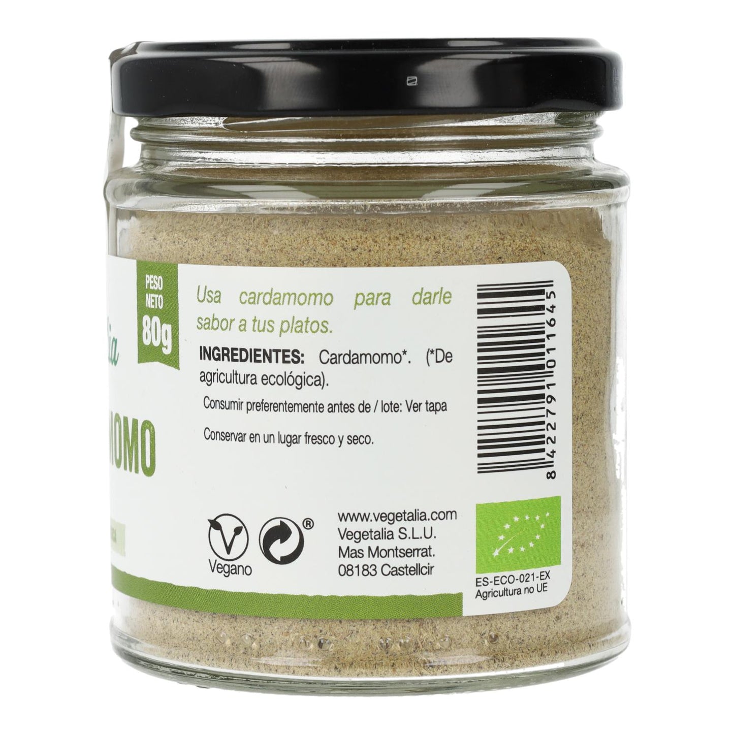 Kardemompoeder Bio Vegetalia 80 g