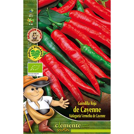 Semi di peperoncino rosso lungo Cayenne Clemente