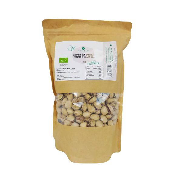 Pistazien in der Schale geröstet und gesalzen ECO Planeta Huerto 1 kg