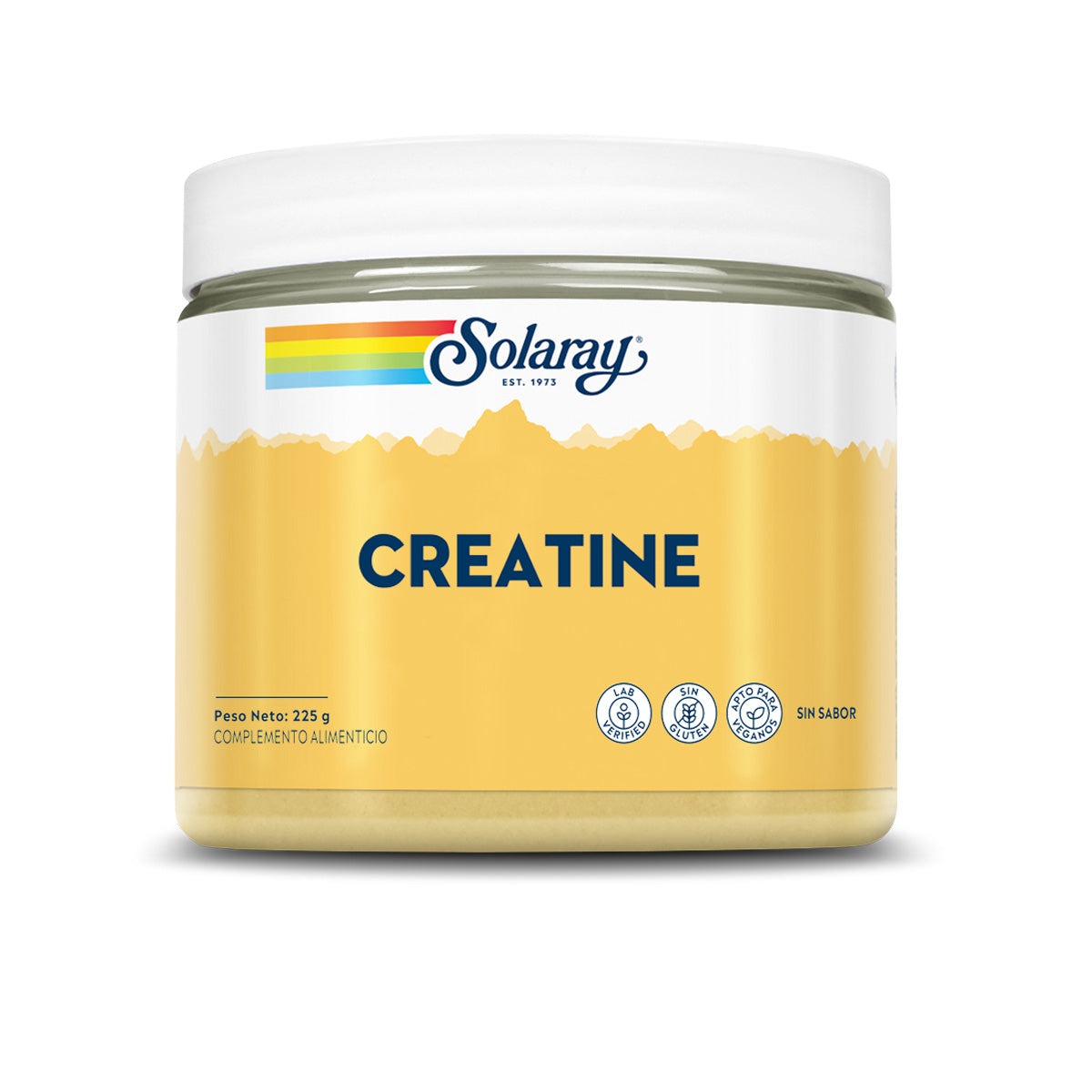 Créatine monohydrate Solaray 225 g