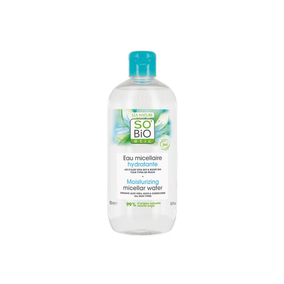 Acqua micellare idratante all'aloe vera BIO So'Bio étic 500 ml