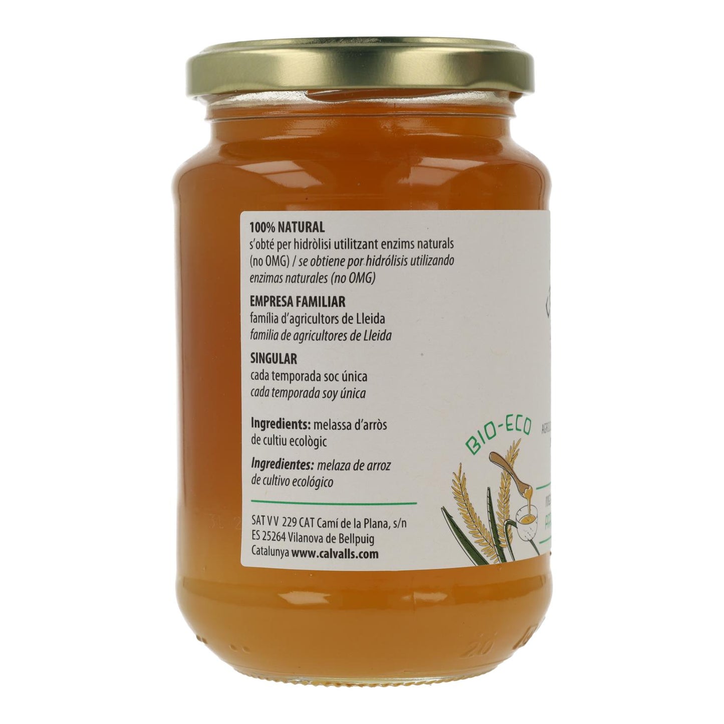 Rijststroop Cal Valls 450 g