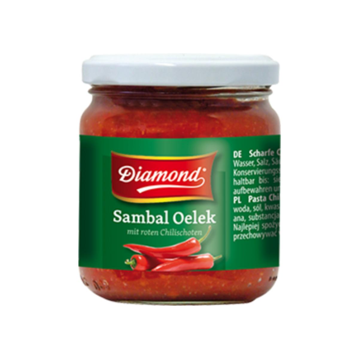 Salsa muy picante Sambal Oelek, Diamond 200g