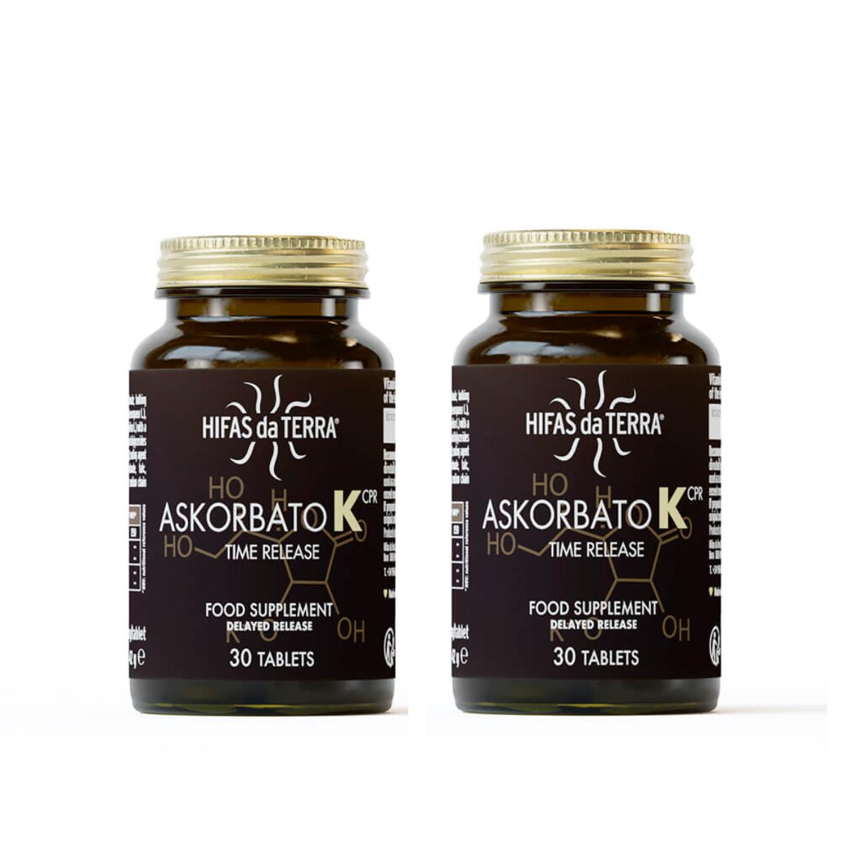 2-pack Askorbato K Hifas da Terra