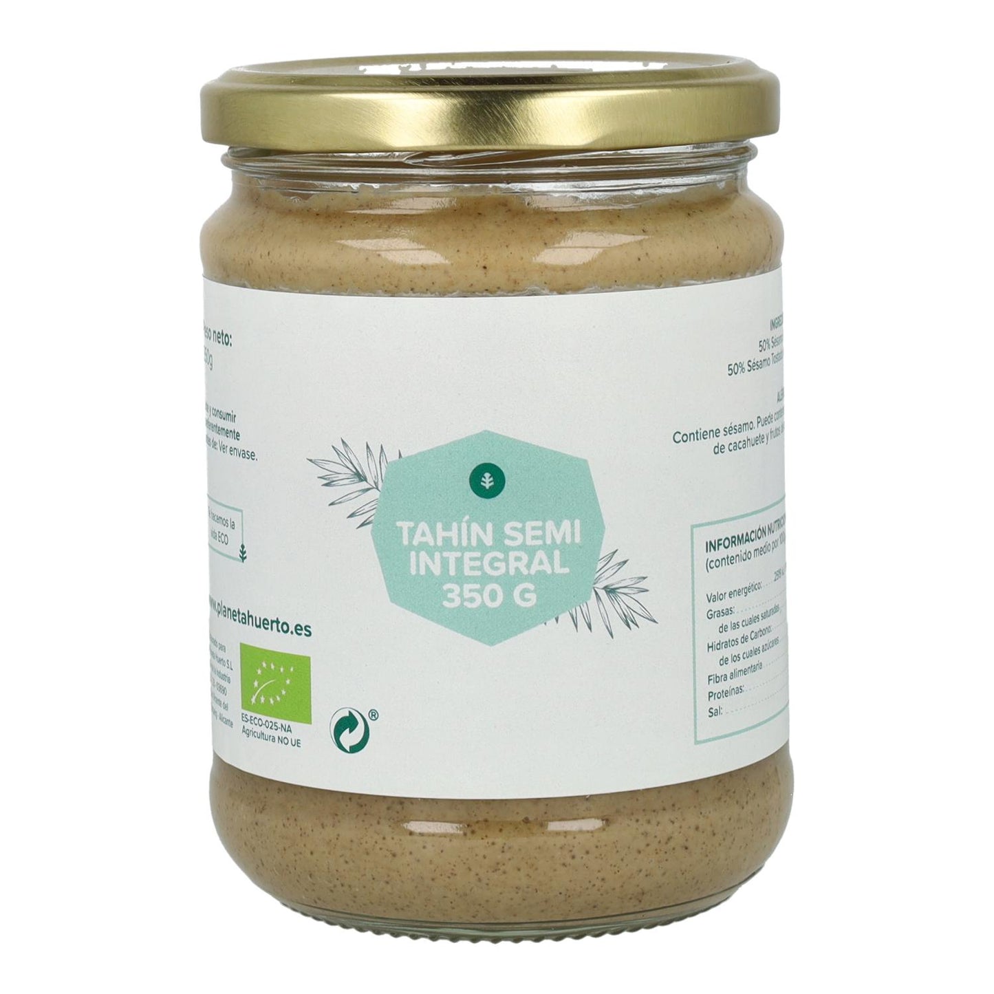 Halbvollkorn-Tahini ECO Planeta Huerto