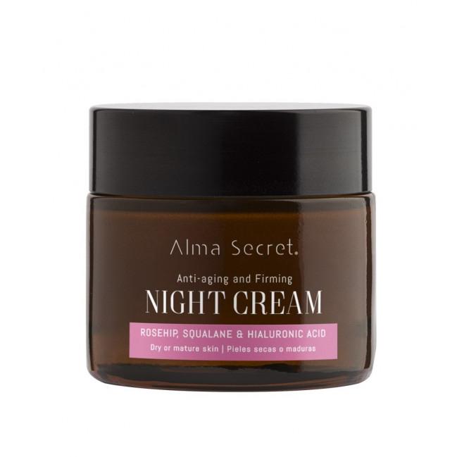 Alma Secret Anti-Ageing Repair Night Cream with Rosehip, Squalane & Hyaluronic Acid 50 ml