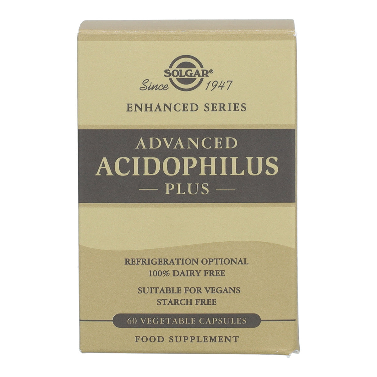 Acidophilus plus geavanceerd veganistisch probioticum Acidophilus plus geavanceerd 60 capsules