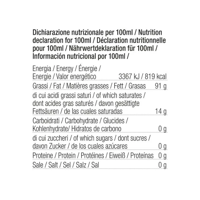 Huile d'olive vierge extra à la truffe noire Tartuflanghe 100 ml