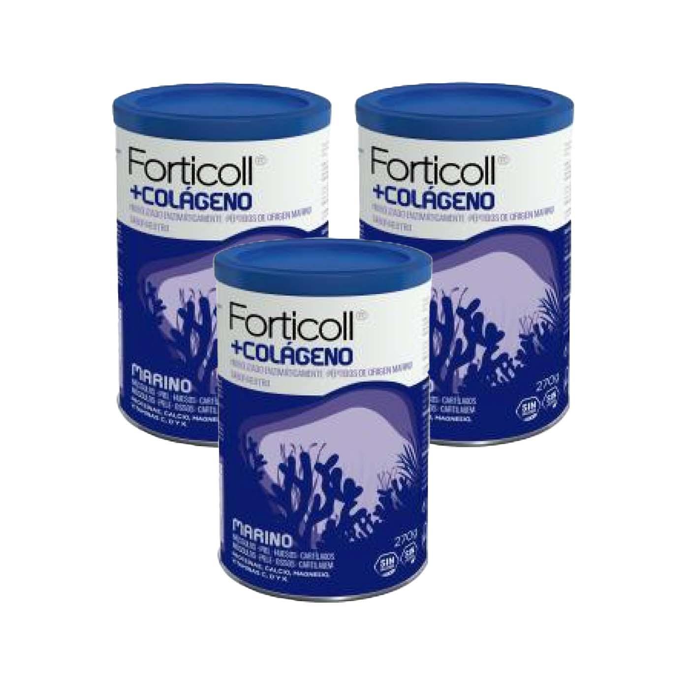 Confezione promozionale 3x Collagene Marino Forticoll 270 g