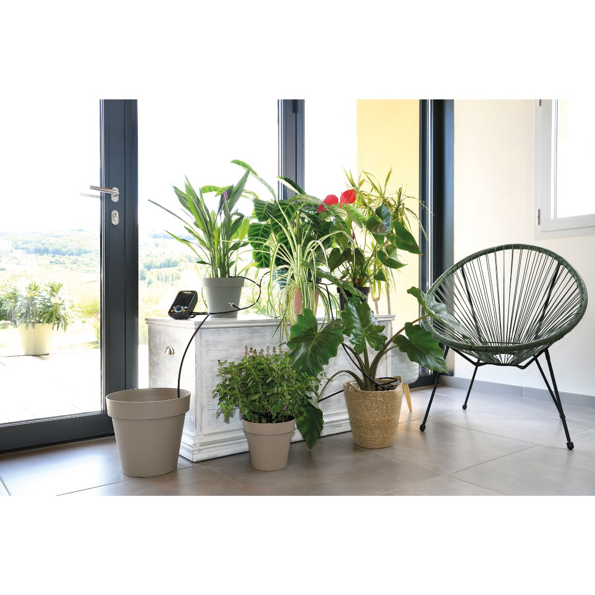 Zestaw do automatycznego nawadniania Solar Select Hozelock