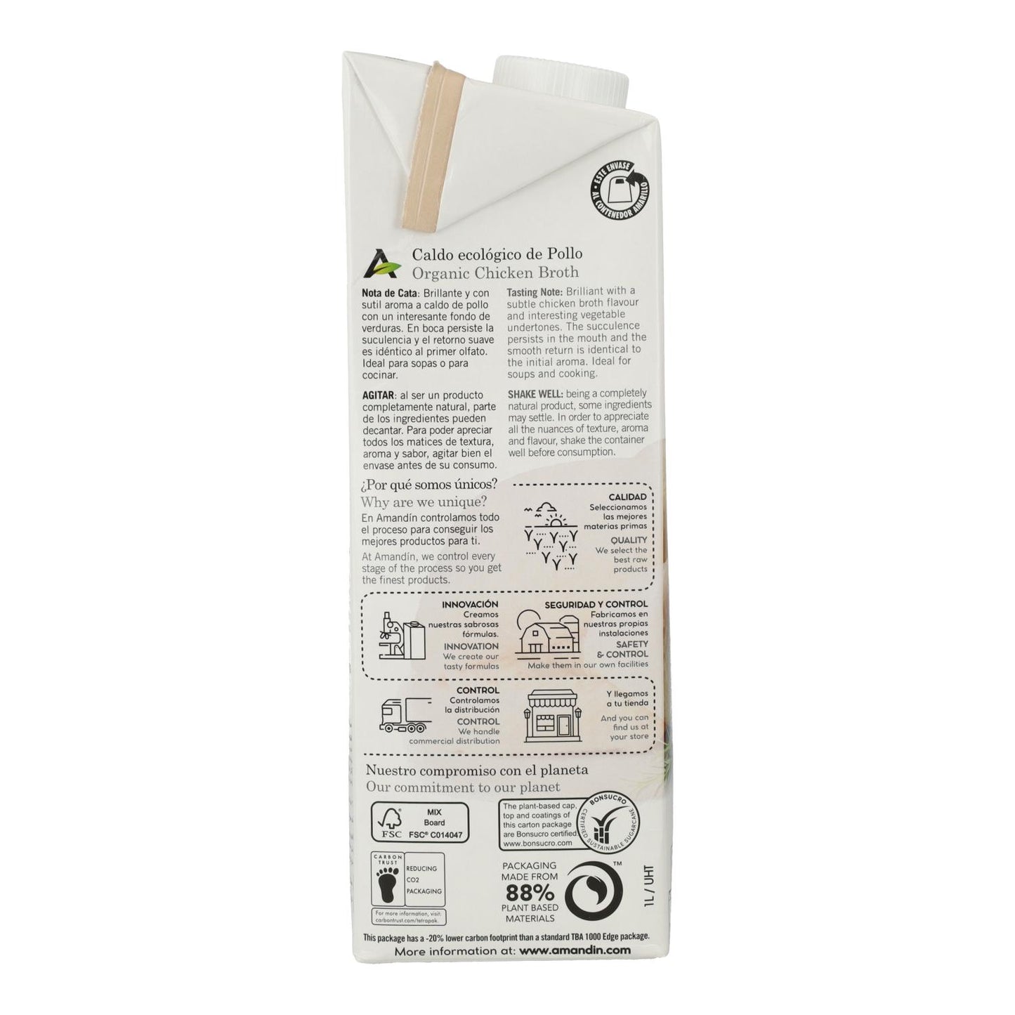 Kippenbouillon Amandin 1 l