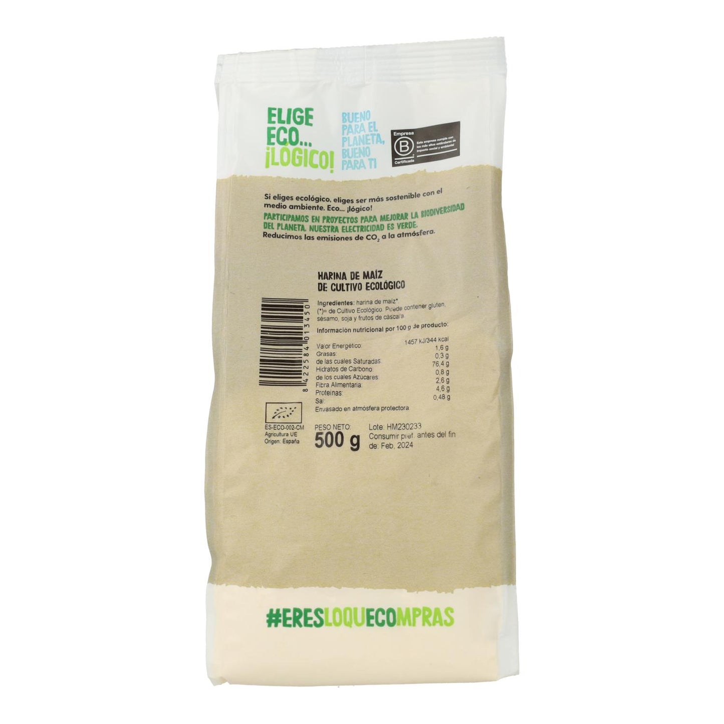 Bio-Maismehl, 500 g Ecocesta