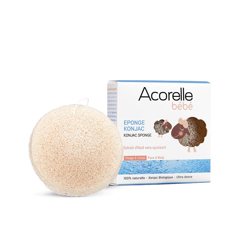 Konjac-spons voor baby's Acorelle, 100 g