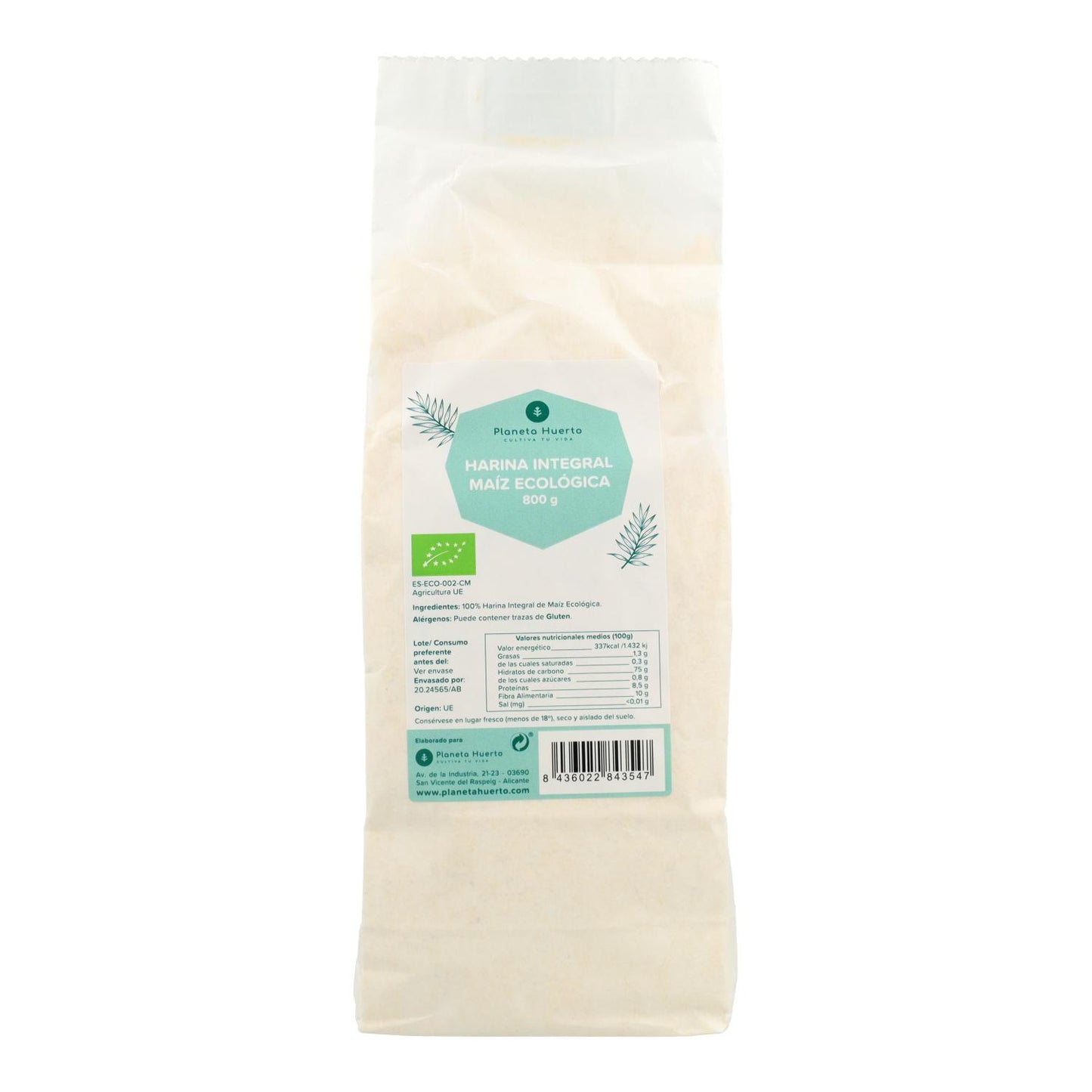 Planet Garden Eco Corn Flour 800 g