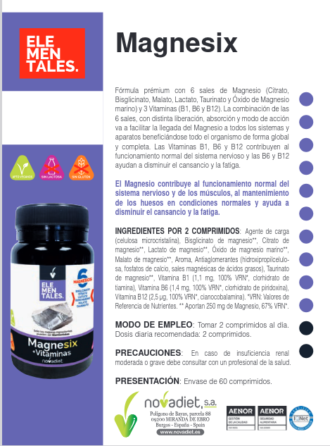 Magnesix Novadiet 30 capsules