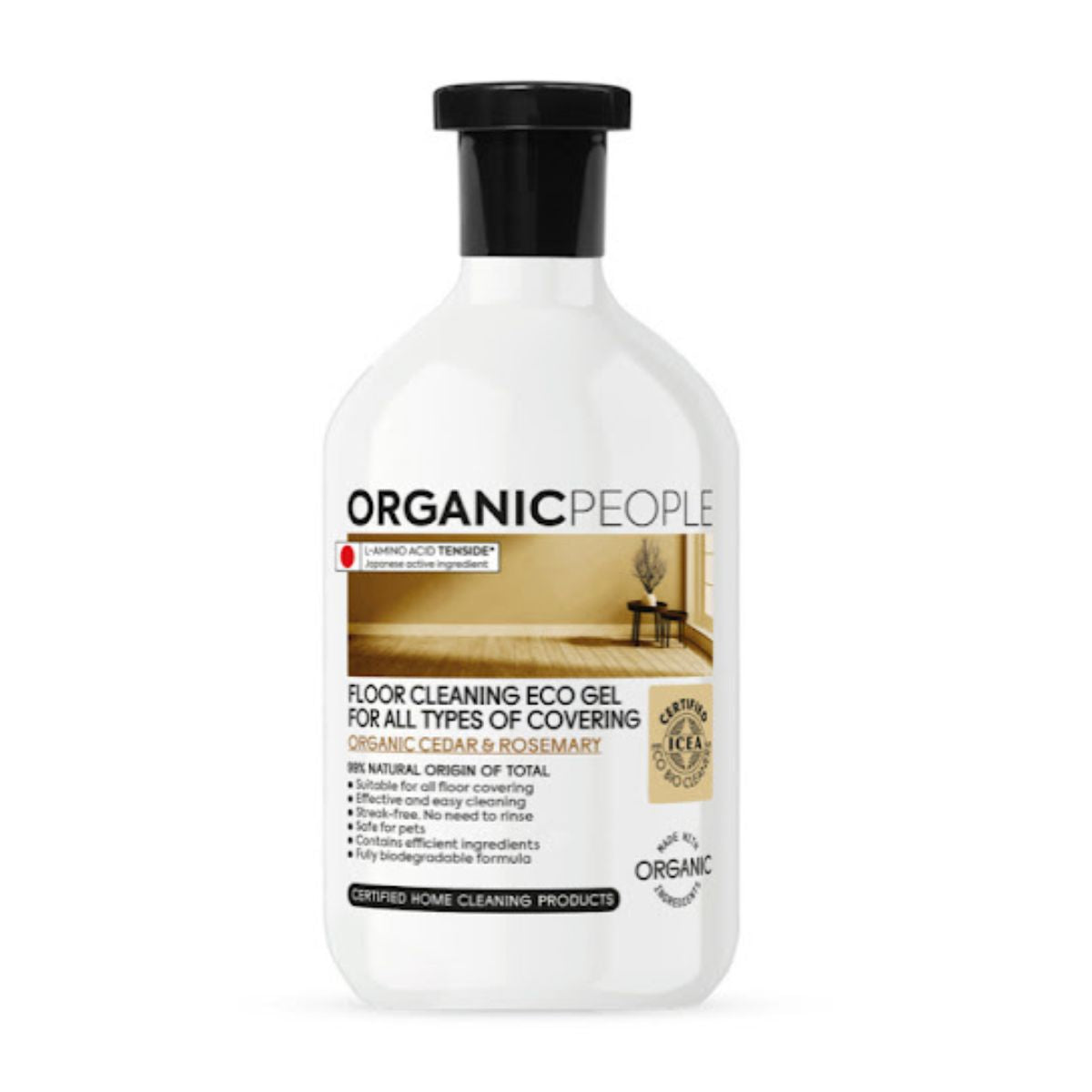 Żel do czyszczenia podłóg ECO z organicznym sosną i rozmarynem, Organic People, 500 ml