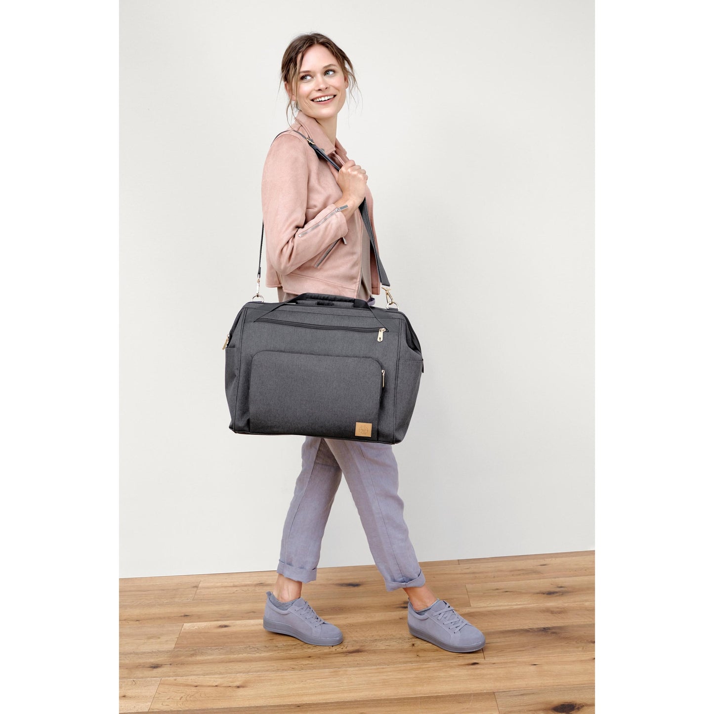 Luierzakje Antraciet Goldie Lässig