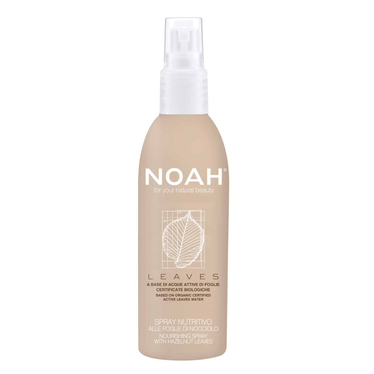 Spray lisciante alle foglie di nocciola Noah 150 ml