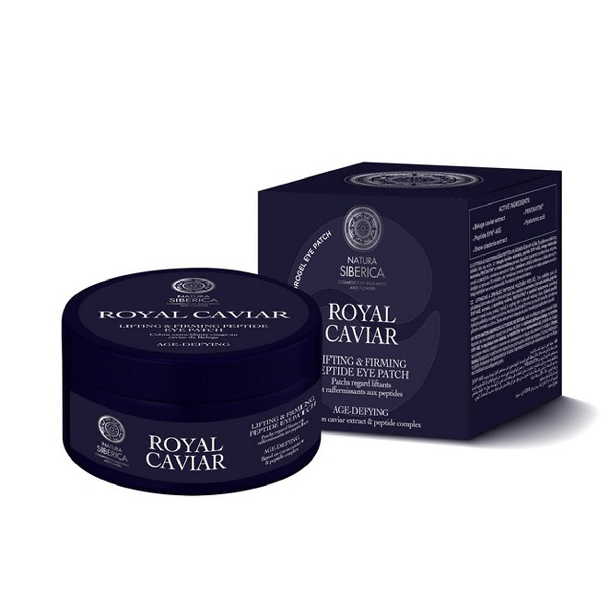 Royal caviar firming eye contour patches, Natura Siberica, 60 units