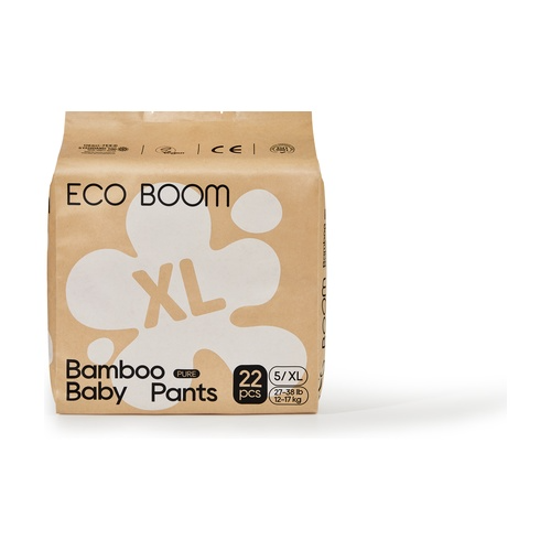 Pure Ecoboom Bambus-Unterhosen Größe XL 22 Stück