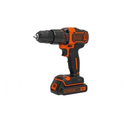 Perceuse à percussion 18 V + mandrin 10 mm BLACK+DECKER