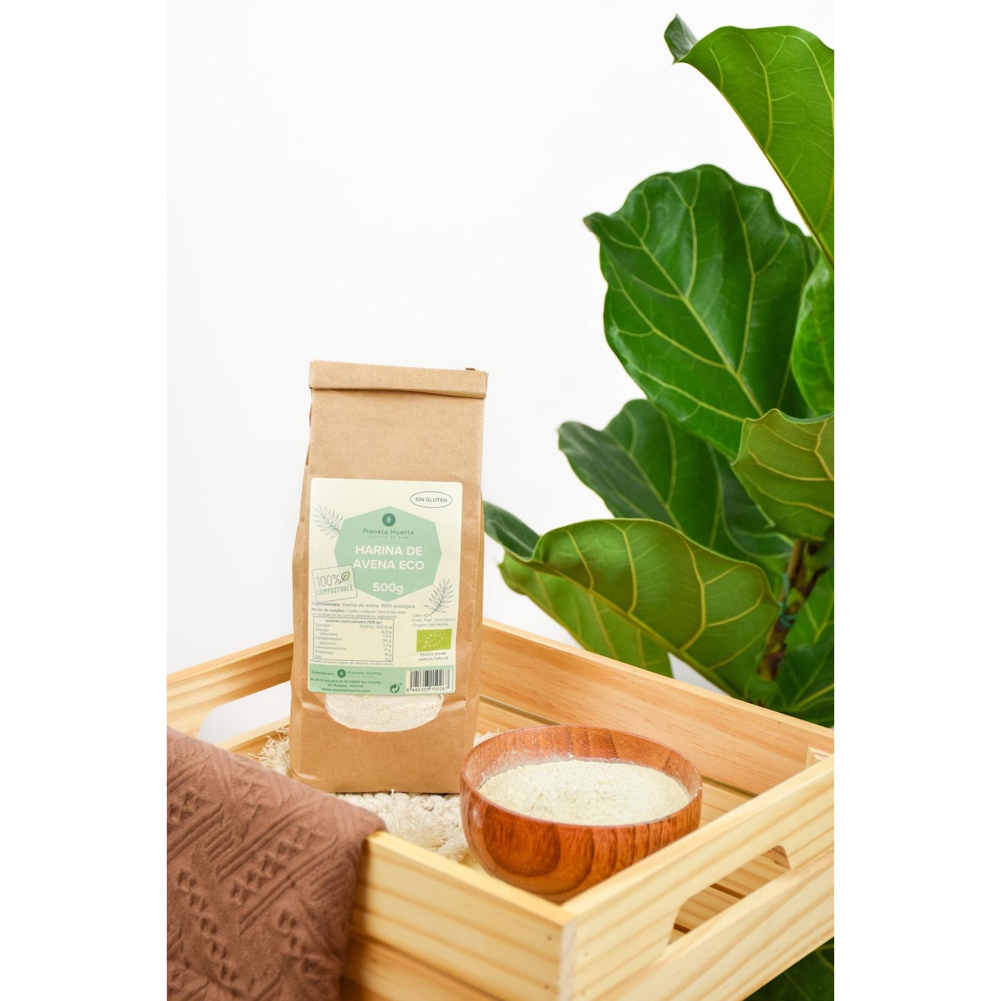 Gruau d'avoine sans gluten ECO Planeta Huerto