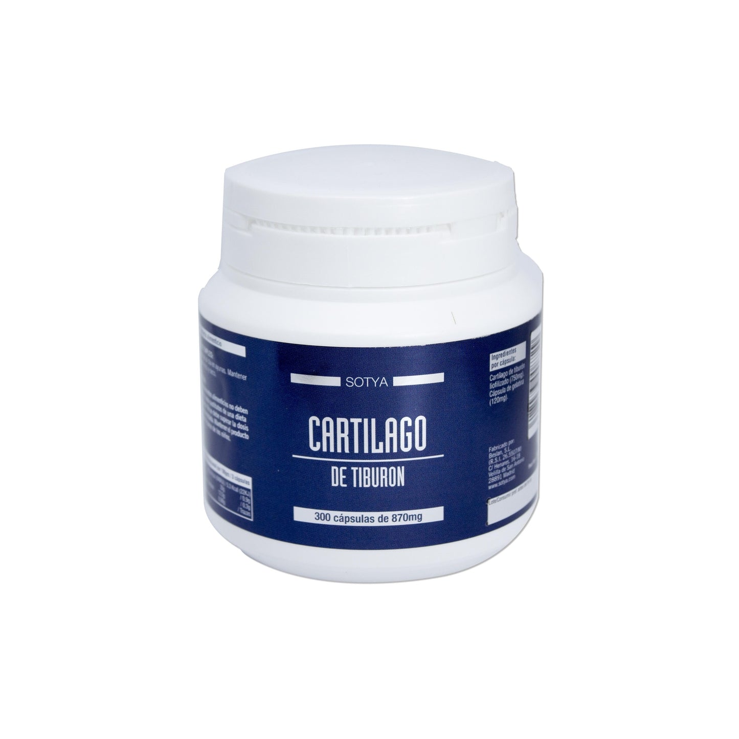 Cartilagine di squalo Sotya 870 mg 300 capsule