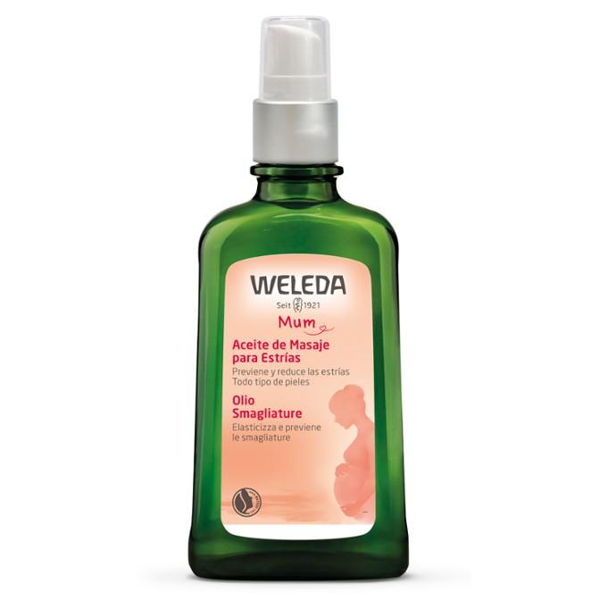 2er-Pack Anti-Dehnungsstreifen-Massageöl, Weleda, 100 ml