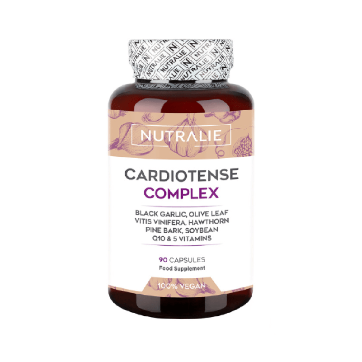 Cardiotense Complex 11250 mg z czarnym czosnkiem Nutralie 90 kapsułek