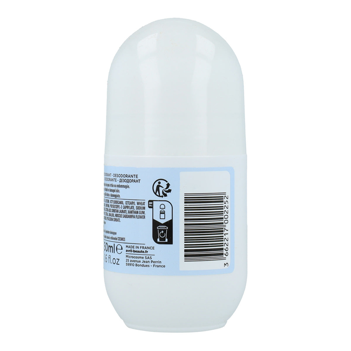 PROMO-pakket 2x biologische roll-on deodorant voor vrouwen Avril 50 ml