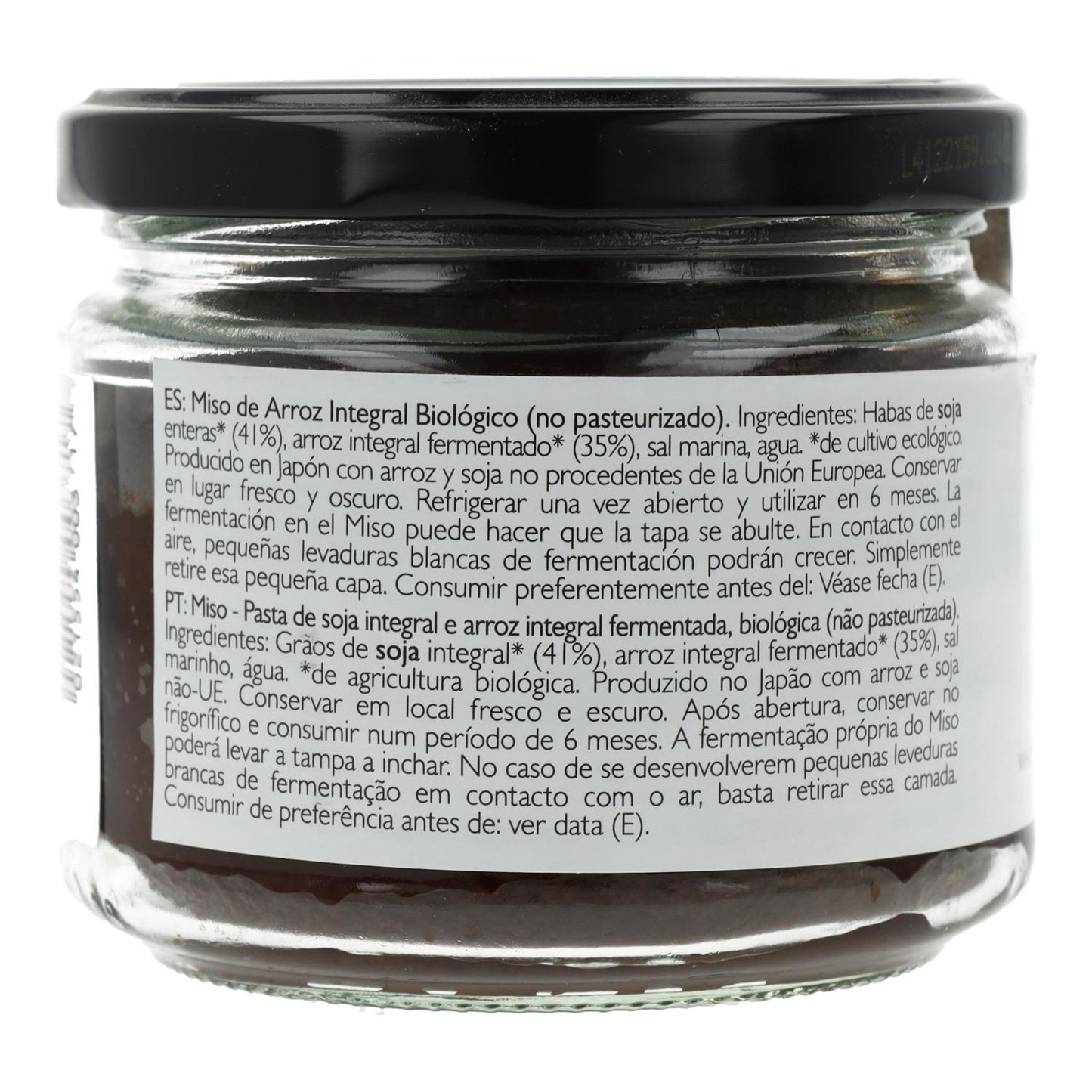 Miso Genmai non pasteurisé Clearspring, 300 g