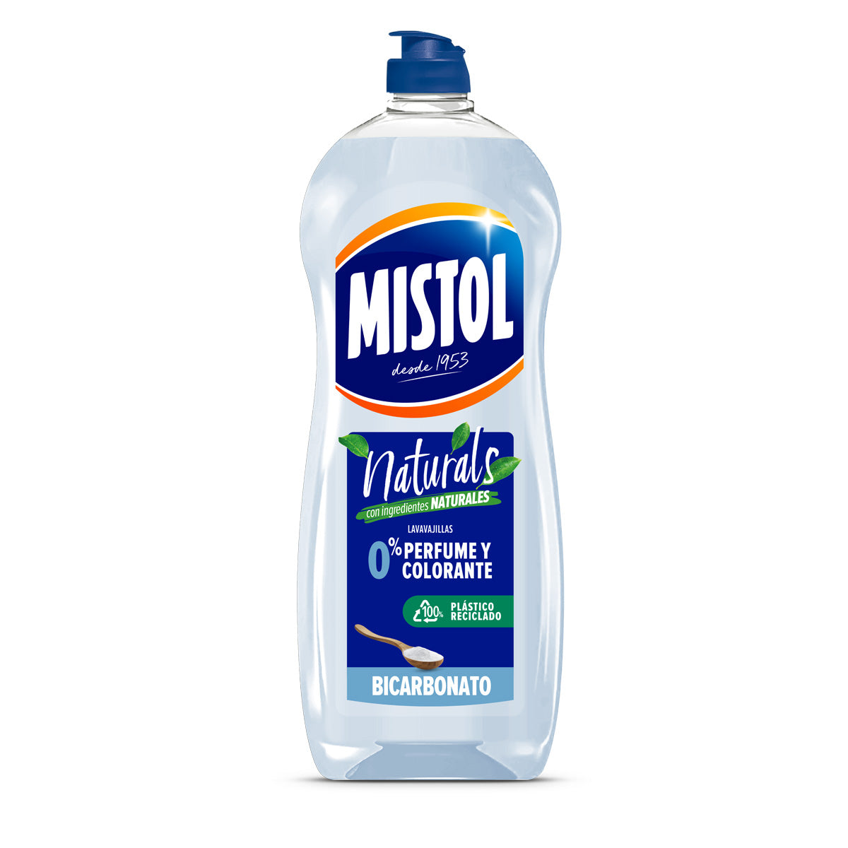 Liquide vaisselle concentré Mistol Naturals avec bicarbonate, 650 ml