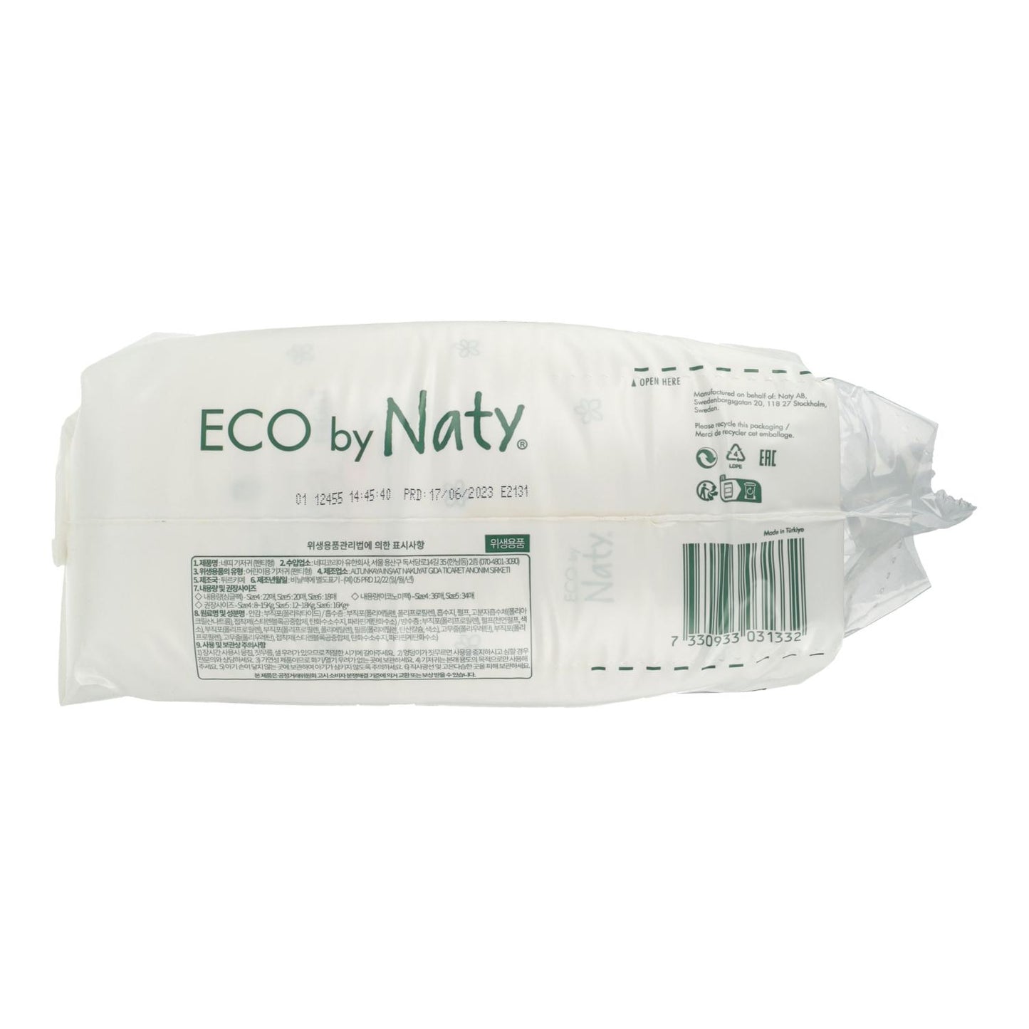 Blöjbyxor nr 6 Naty 16+ kg, 18 st