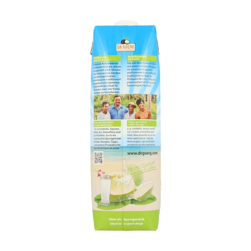 Eau de coco Bio Dr. Goerg 1 L