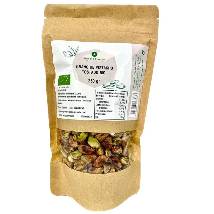 Amandes de pistaches grillées, non salées Eco Planeta Huerto 250 g