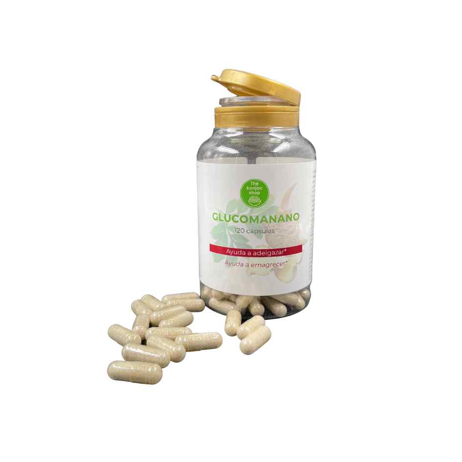 Glucomannan-kapslar för viktminskning The Konjac Shop 78 g