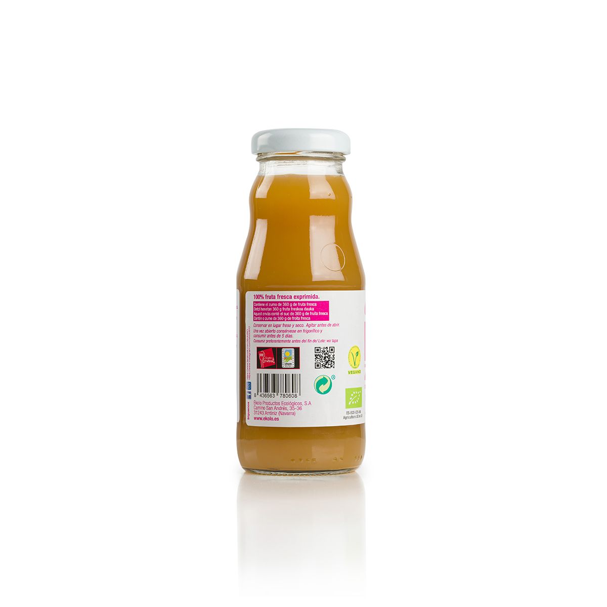 Ékolo 100% Organic Apple and Mango Juice 200 ml