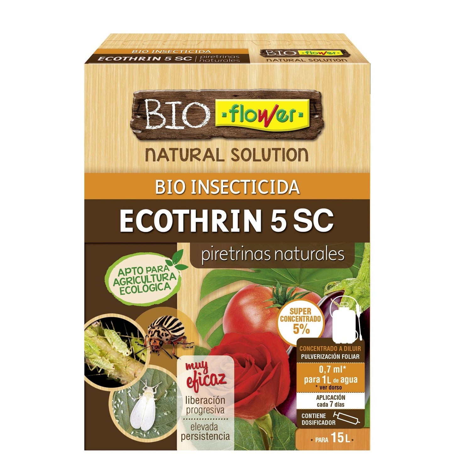 Bio insekticid Ecothrin koncentrat BioFlower 10 ml koncentrat