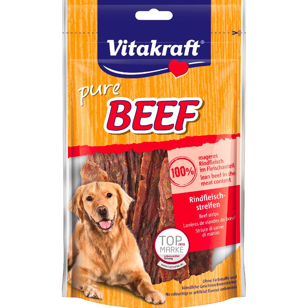 Vitakraft Snack Lamelles de bœuf 80 g