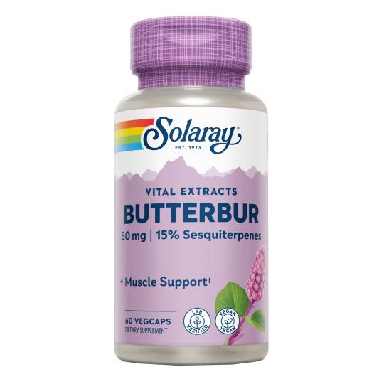 Butterbur (Petasita) 50 mg Solaray 60 kapslar