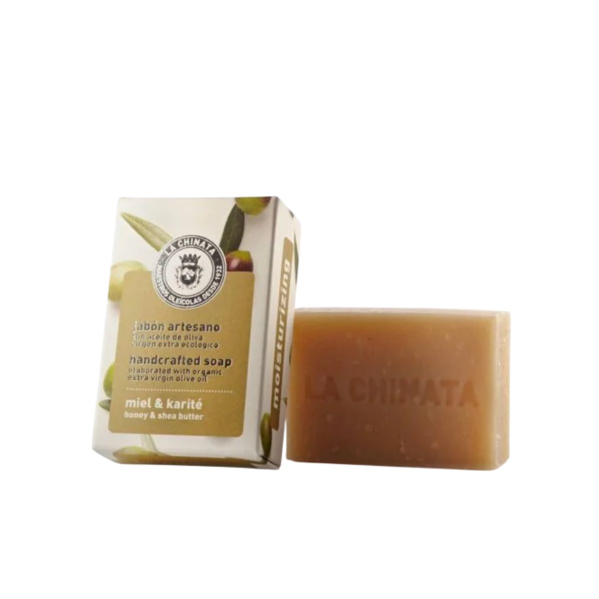 Jabón Artesano Hidratante Miel Karité 100 gr La Chinata