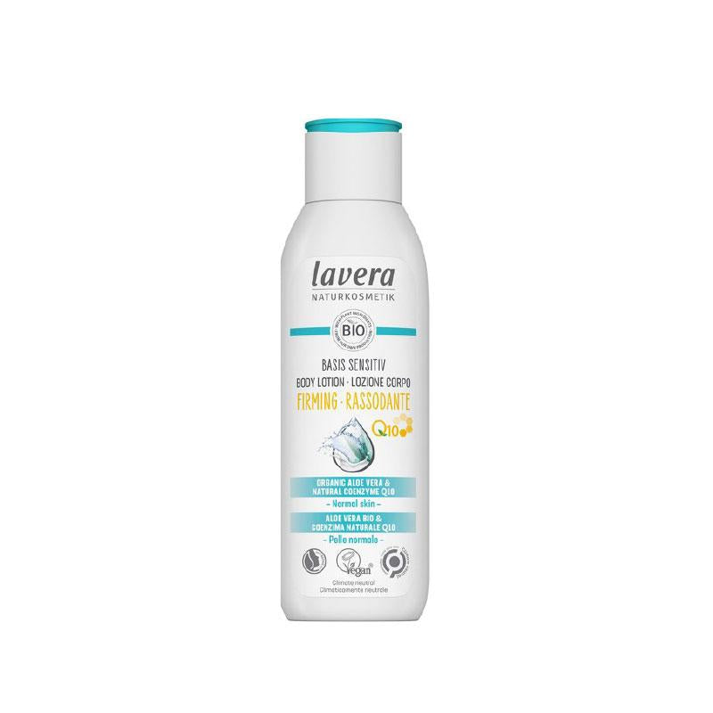 Loción corporal reafirmante Q10 basis sensitv, Lavera 250 ml