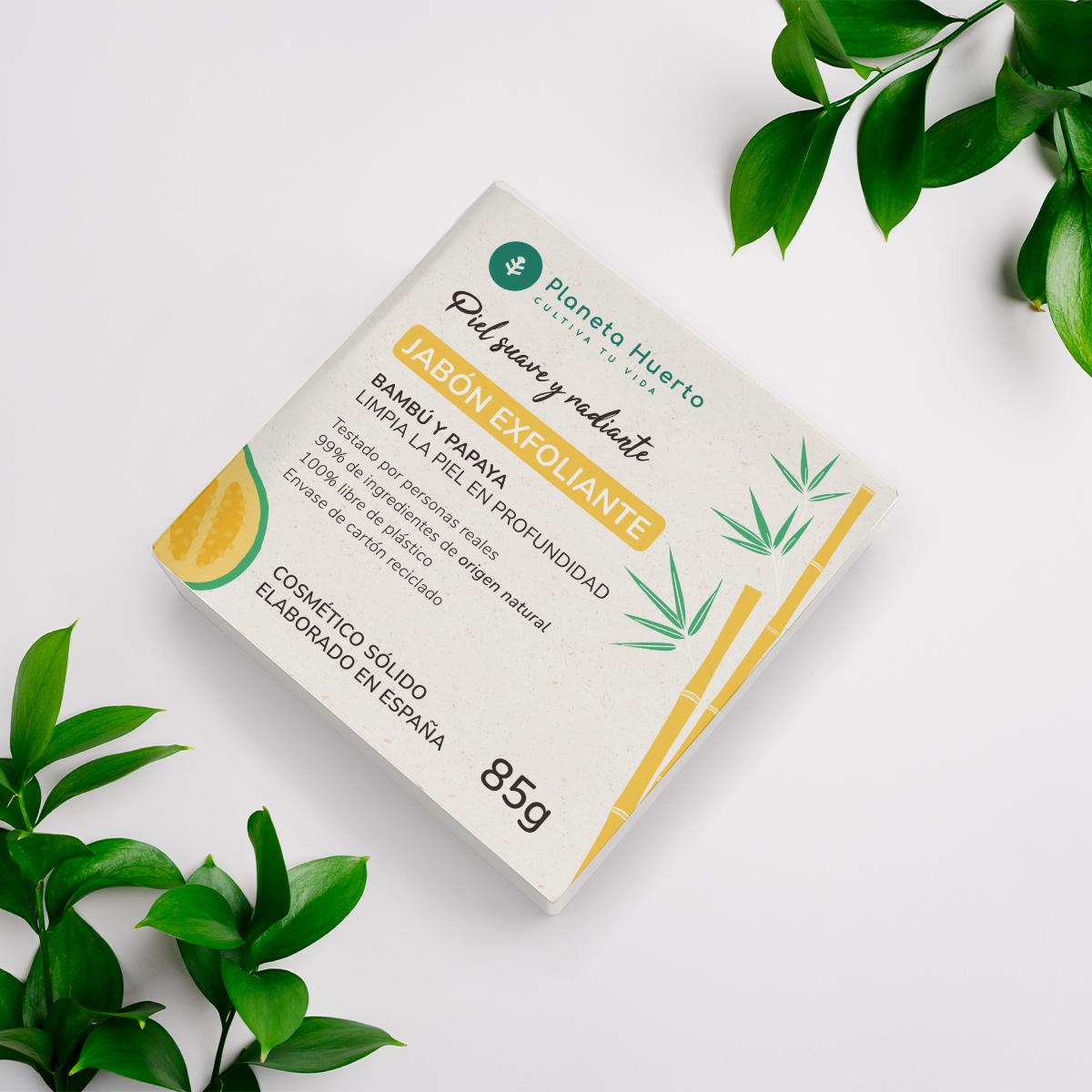 Mydło złuszczające z ekstraktem z papai Planeta Huerto 85 g