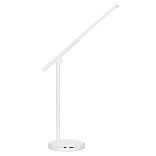 Lampada flessibile LED 8W Bianca 8W touch&stepless dimming con caricatore USB