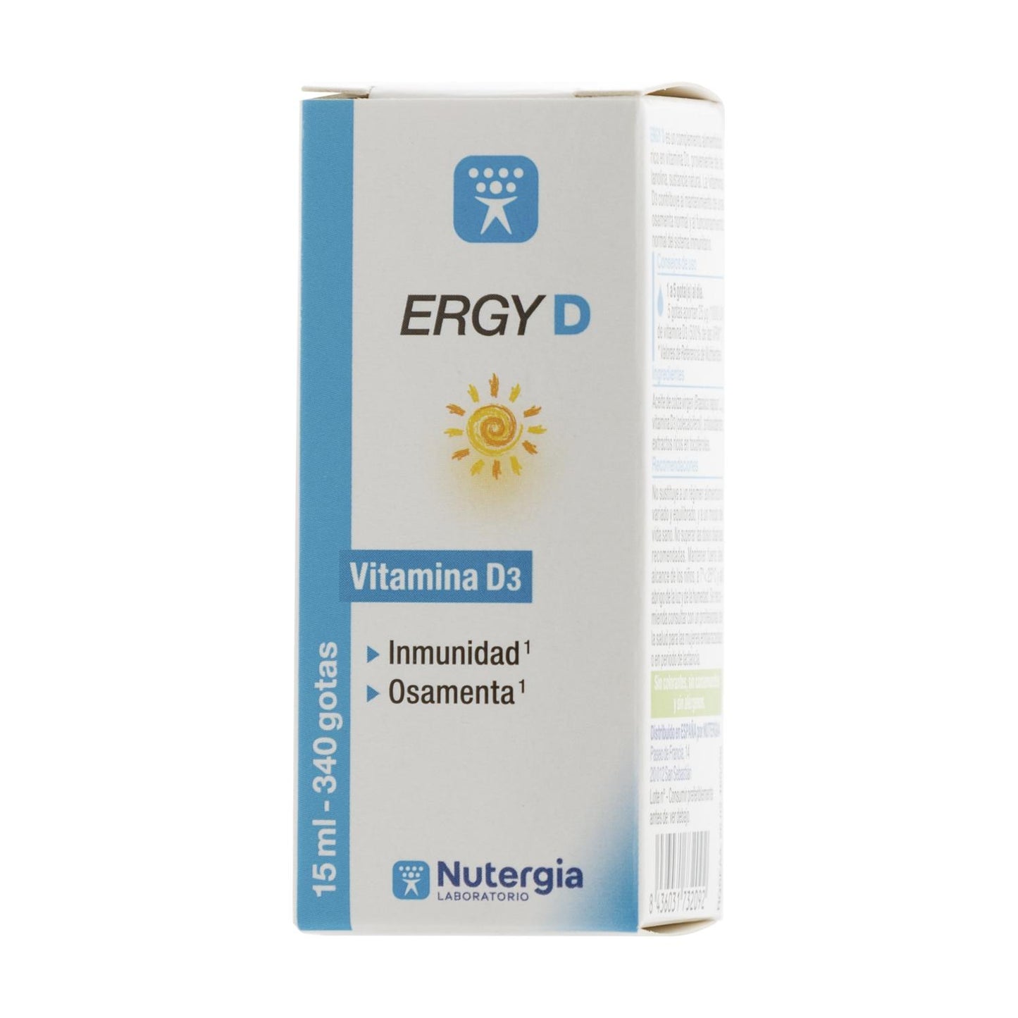 ERGY-D Nutergia, 15 ml