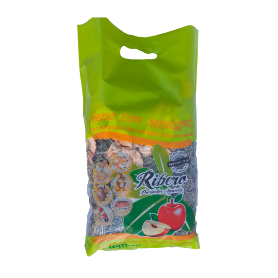 Fieno di festuca con mela Ribero 500 g