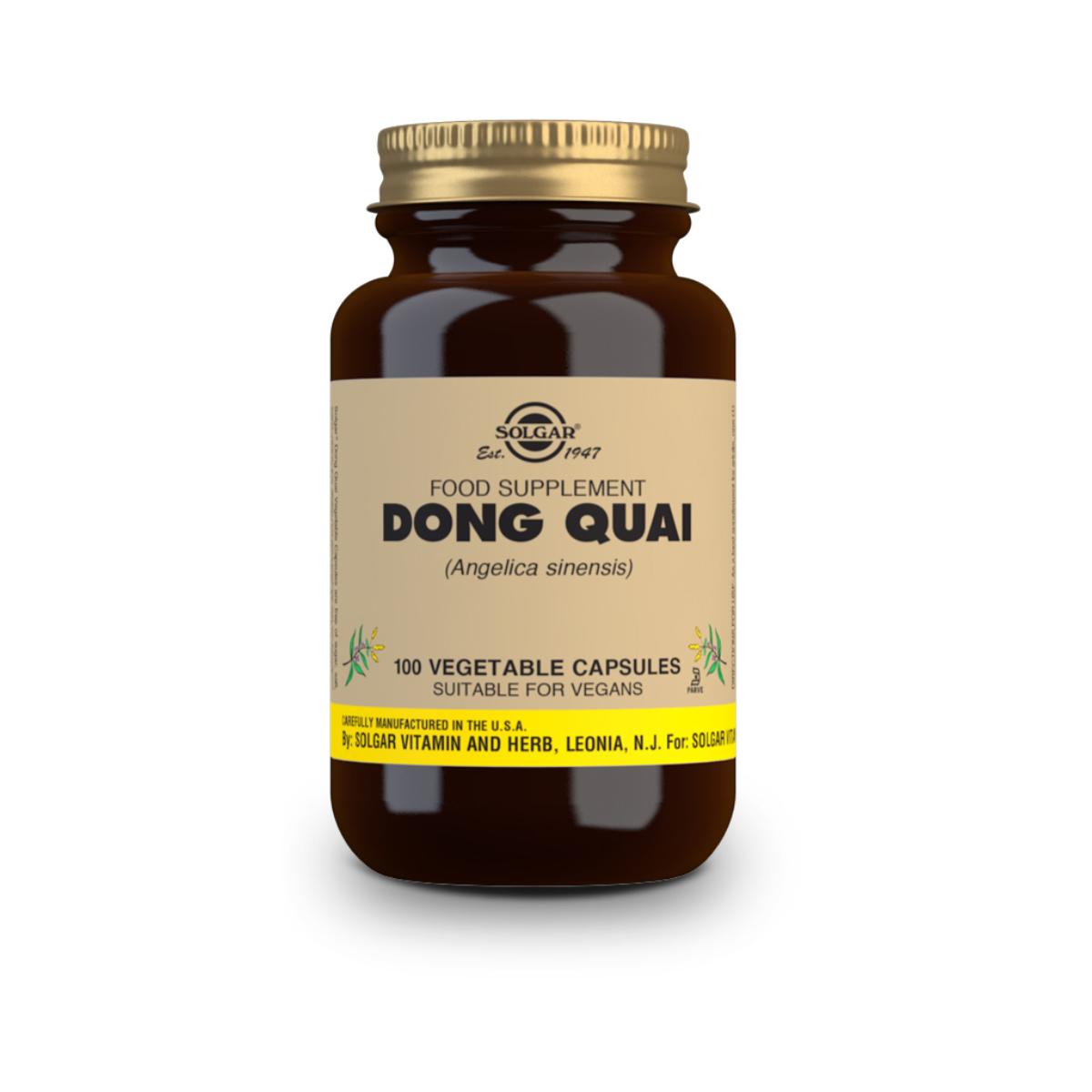 Dong Quai (Angelica sinensis), 100 gélules végétales