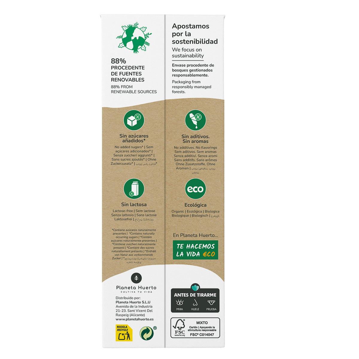 Napój owsiany ECO Planet Garden Oat Drink 1L